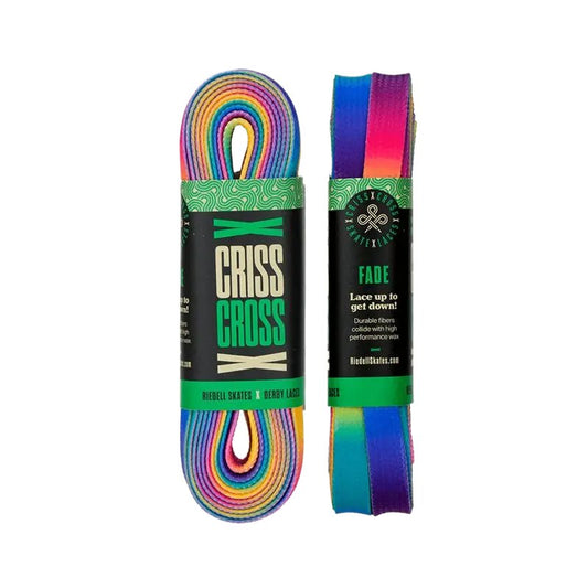Criss Cross X Derby Laces - Fade - RollerFit