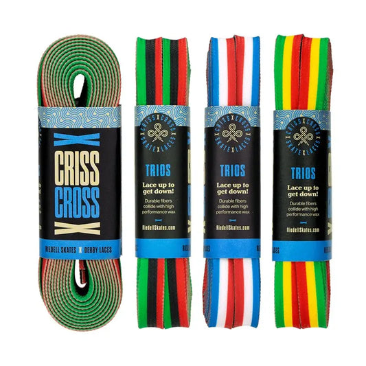 Criss Cross X Derby Laces - Trios - RollerFit