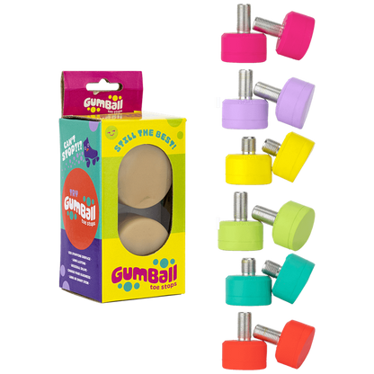 Gumball Toe Stops (Pair)