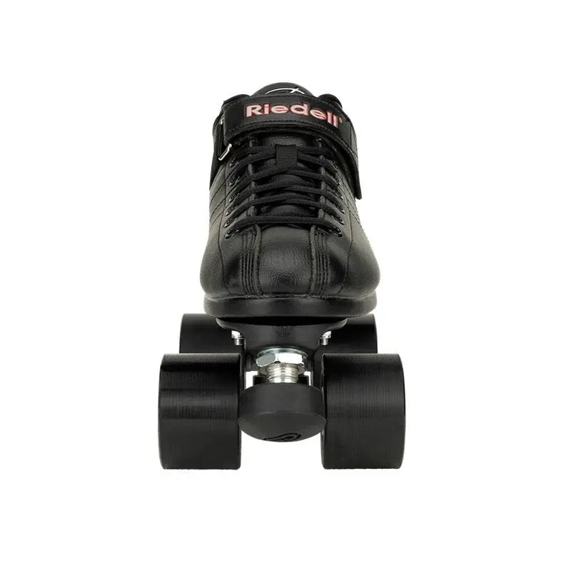 Riedell R3 Black Roller Skate Set - RollerFit