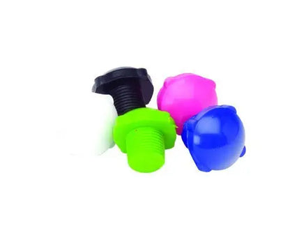 Sure-Grip Fo-Mac Bulk Jam Skate Toe Plug (Black, 5/8)